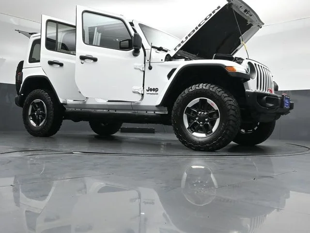 Certified Used 2019 White Jeep Unlimited Rubicon image 50
