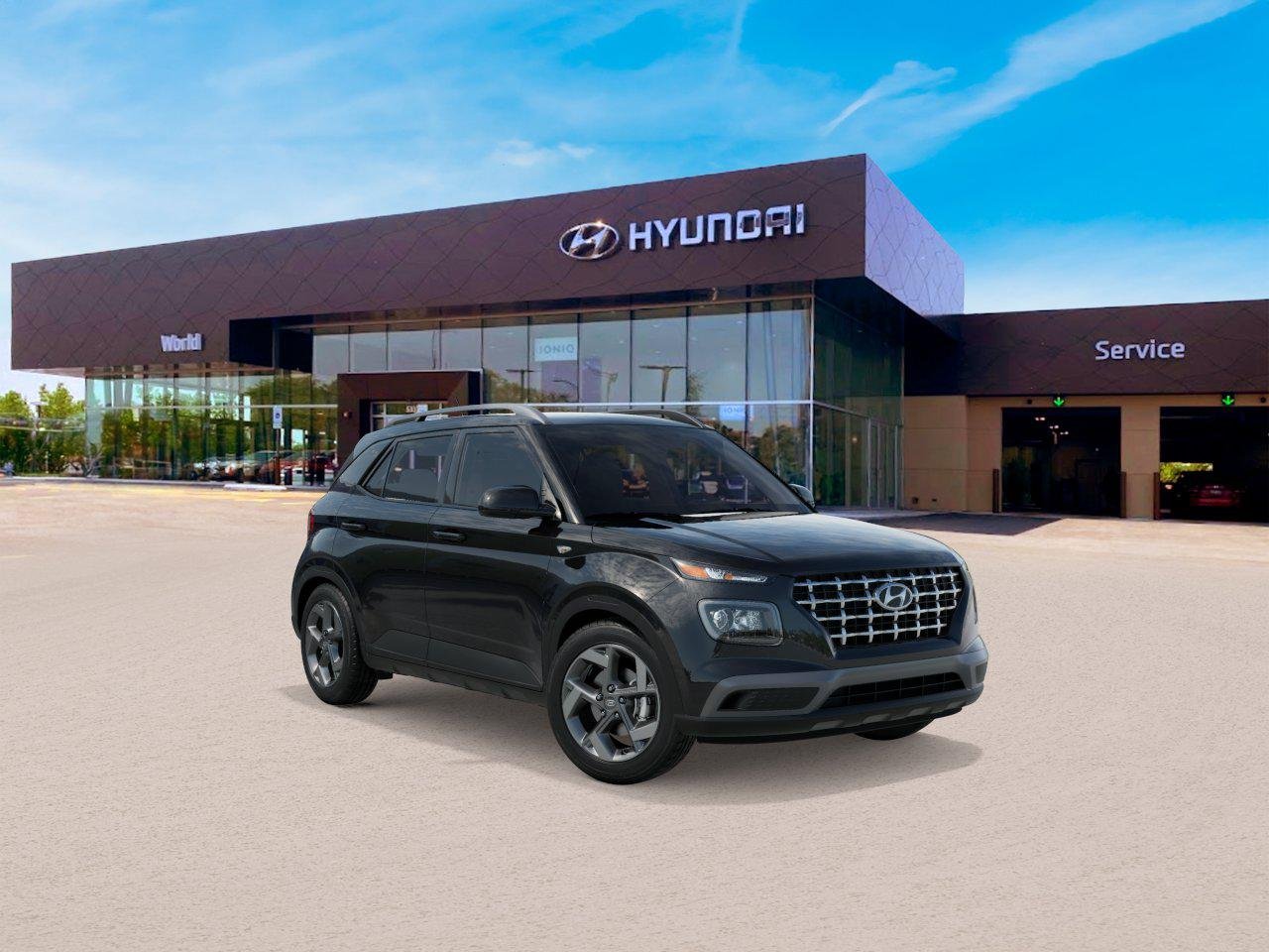New 2026 Onyx Black Hyundai SEL image 2