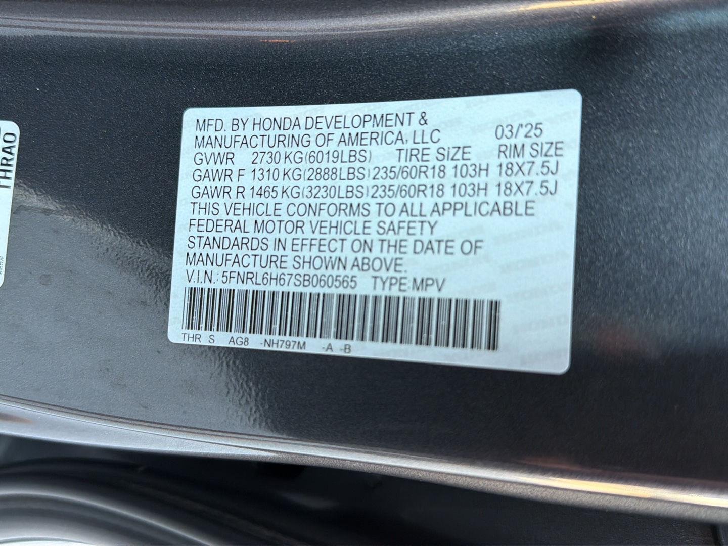 Used 2025  Honda EX-L image 40