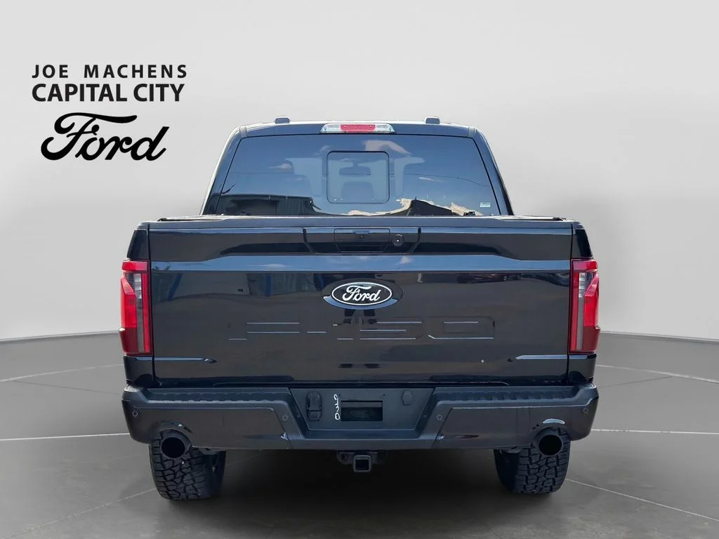 Used 2025 Agate Black Metallic Ford XLT image 6