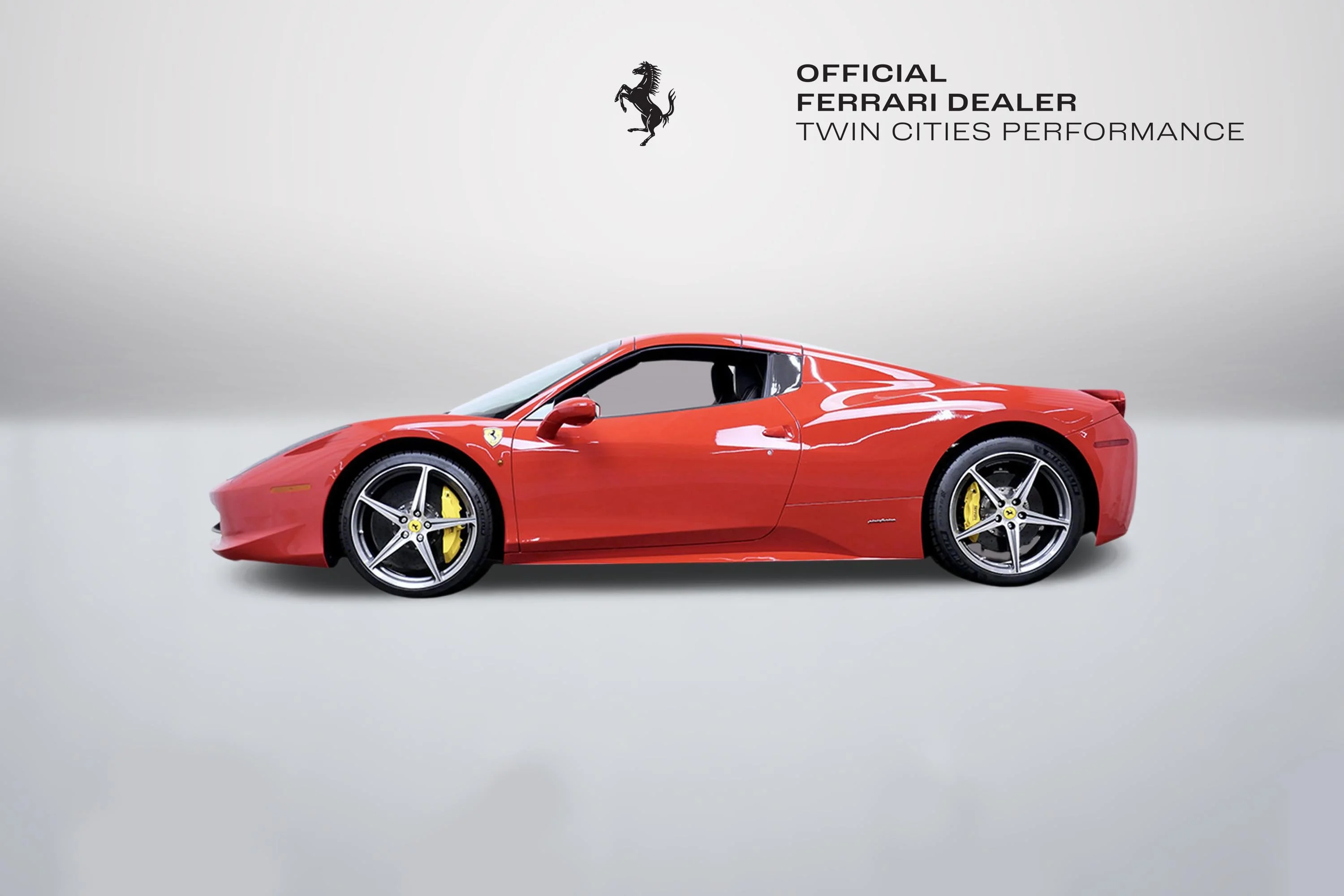 Certified 2015 Ferrari 458 Spider Base with VIN ZFF68NHA0F0206510 for sale in Minneapolis, Minnesota