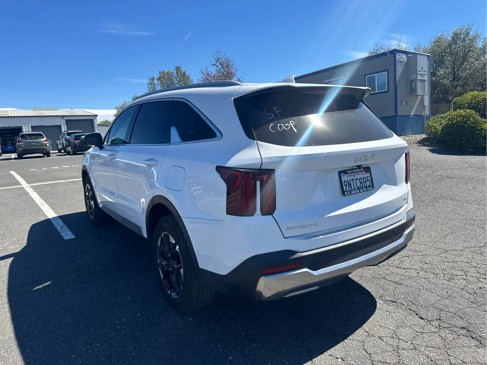 Used 2025 Glacial White Pearl Kia S image 7