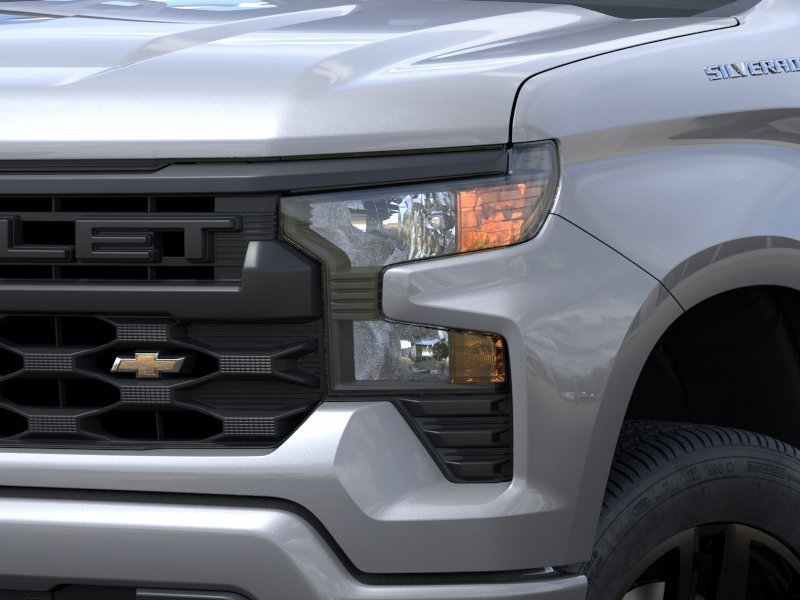 2026 Chevrolet Silverado 1500 Custom Gray at Classic Elite Chevrolet Hwy 6