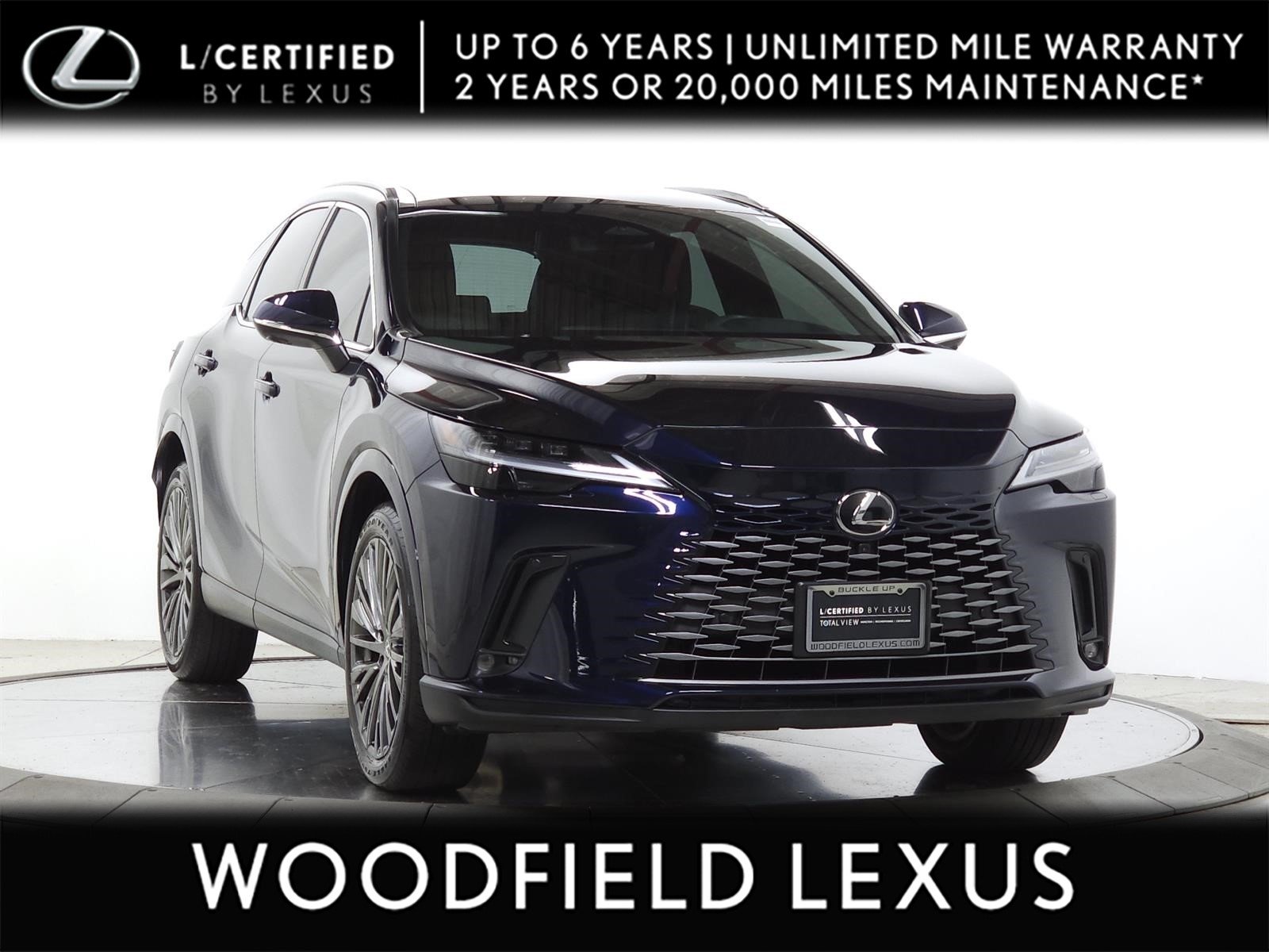 Certified Used 2024 Blue Lexus RX 350H image 1
