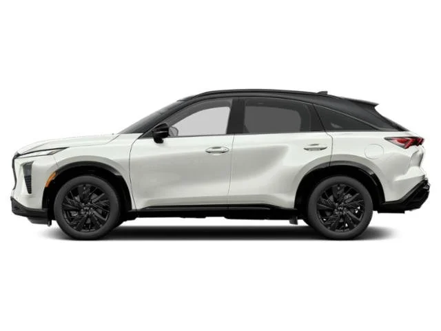 New 2027 Radiant White/Black Obsidian INFINITI SPORT image 2
