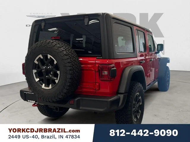 New 2026 Firecracker Red Clearcoat Jeep Rubicon image 5
