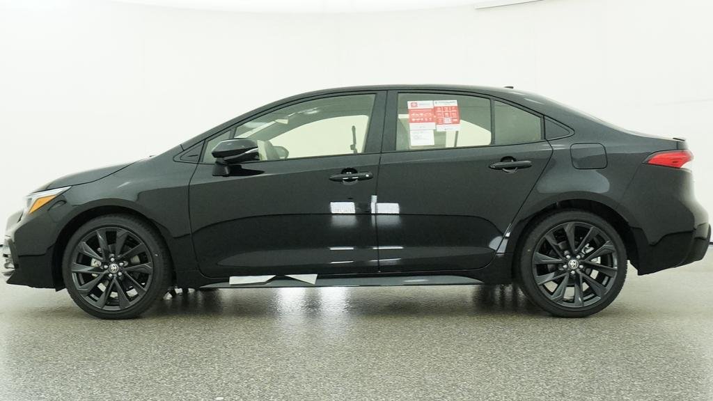 New 2026 Midnight Black Metallic Toyota Hybrid SE image 2
