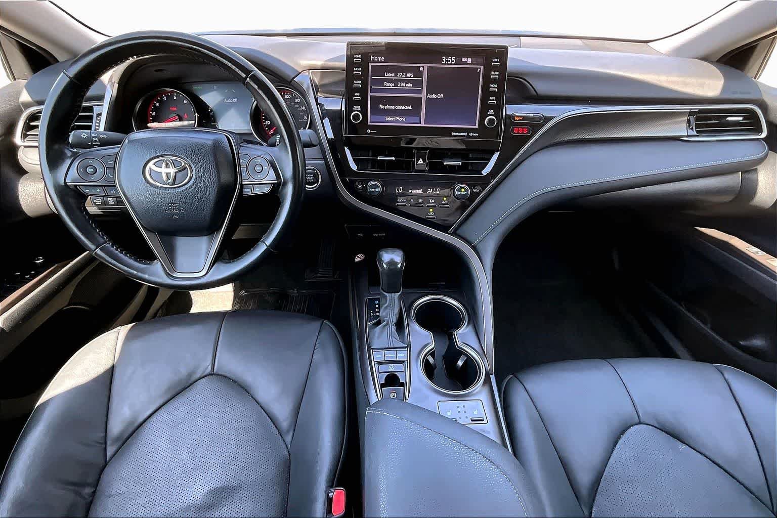 Used 2024 Midnight Black Metallic Toyota XSE image 16