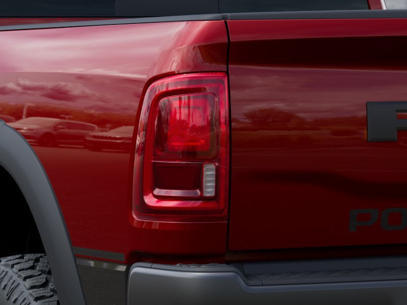 New 2026 Molten Red Pearl-Coat Exterior Paint RAM POWER WAGON image 5