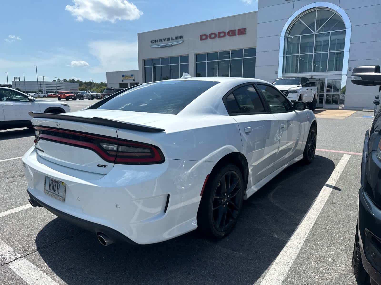 Used 2023 White Knuckle Clearcoat Dodge GT image 3