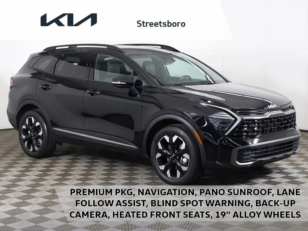 Certified Used 2024 Black Kia X-Line image 1