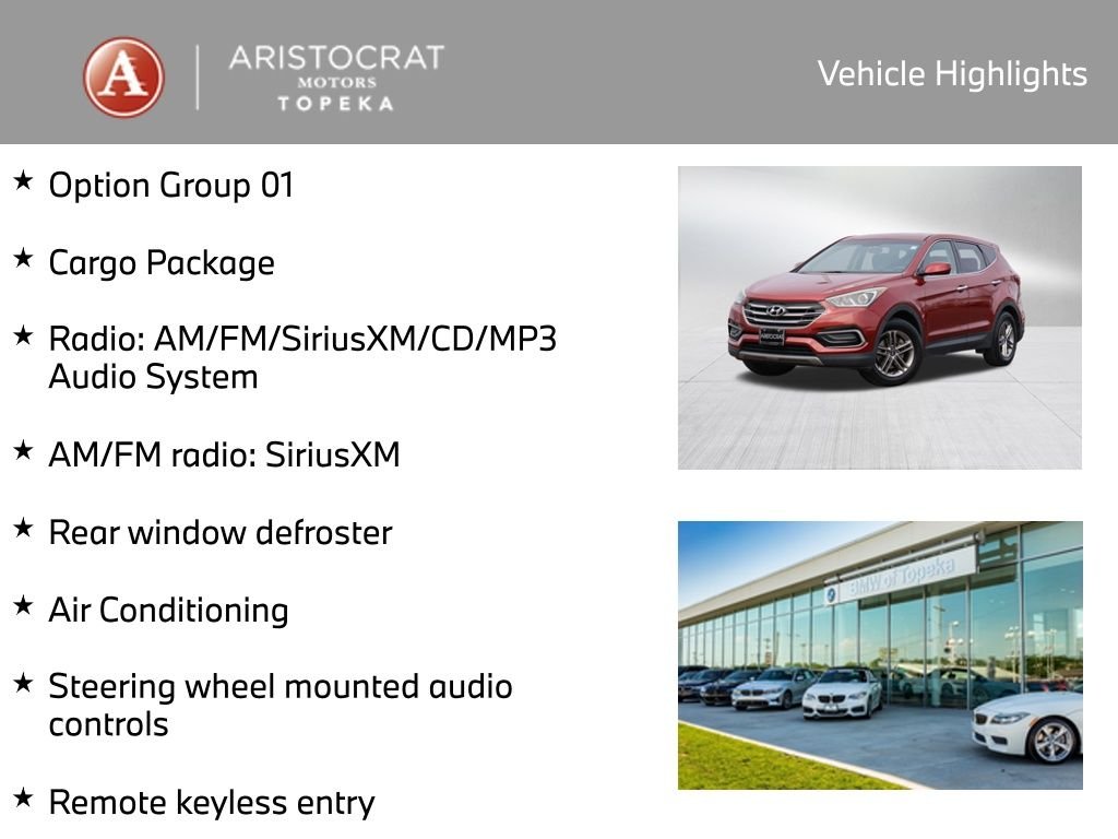 Used 2017 Hyundai Santa Fe Sport with VIN 5XYZTDLB8HG403040 for sale in Kansas City