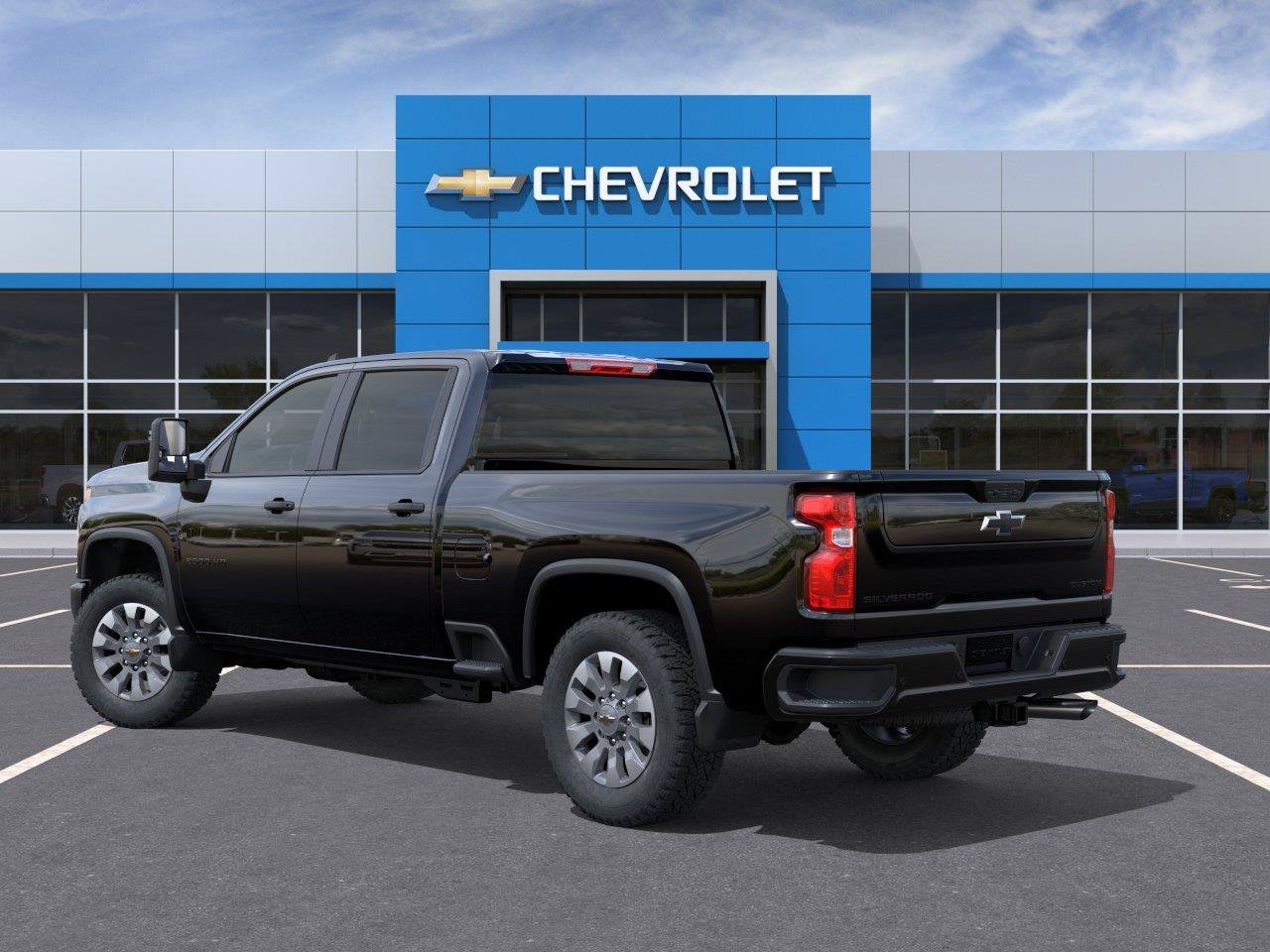 New 2026 Black Chevrolet Custom image 3
