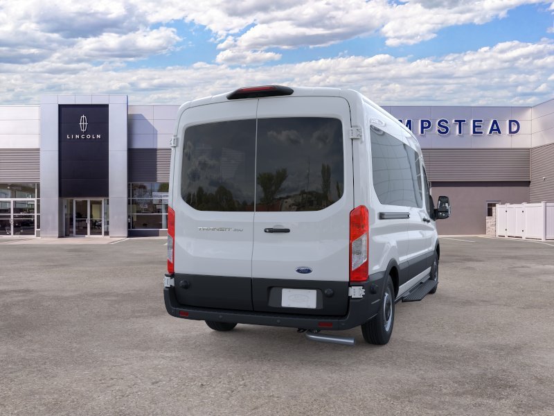 New 2024 Oxford White Ford Passenger Van XL image 8