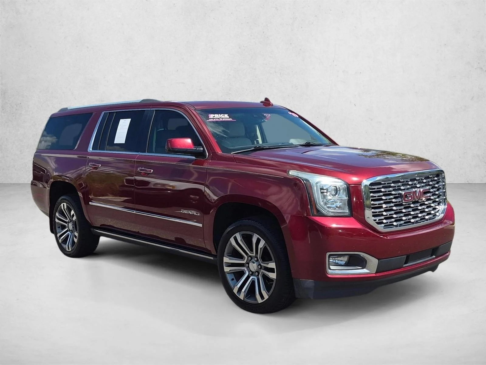 Used 2019 Crimson Red Tintcoat GMC Denali image 3
