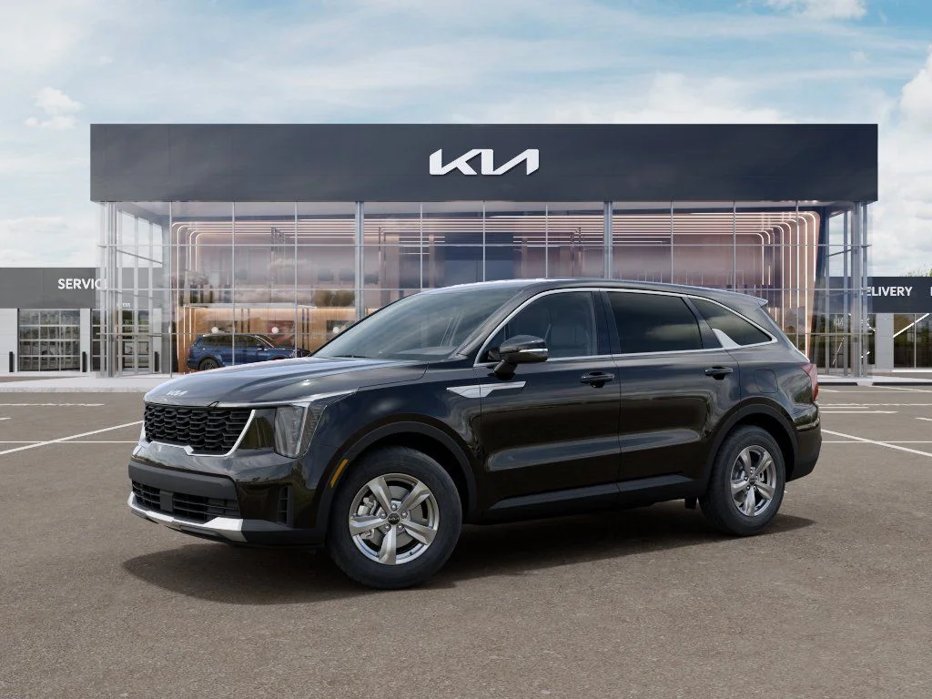 New 2026 Ebony Black Kia LX image 2