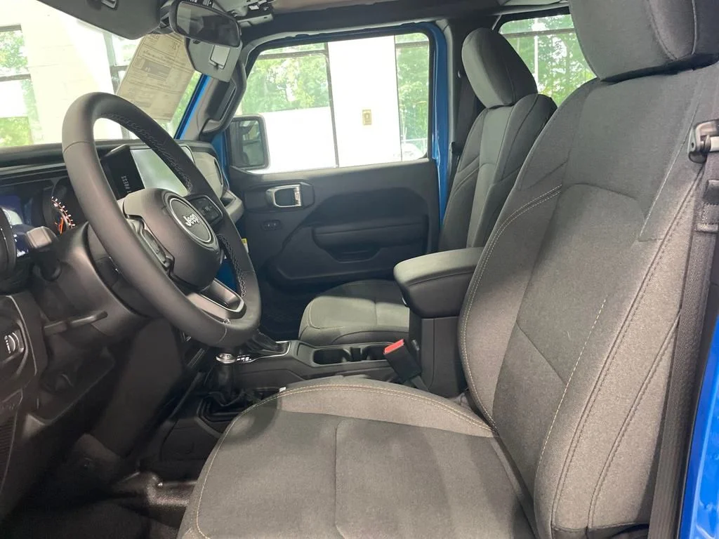 New 2025 Hydro Blue Pearlcoat Jeep Sport S image 2