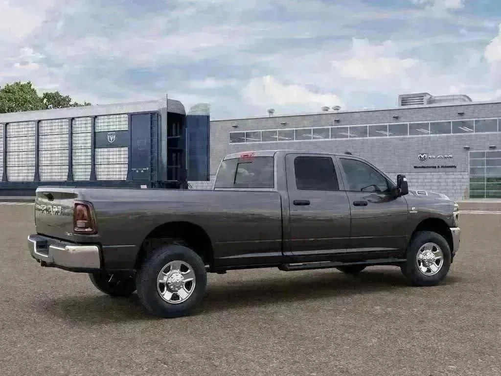 New 2026 Granite Crystal Metallic Clear-Coat Exterior Paint RAM Tradesman Crew Cab 4x4 Longbox image 89