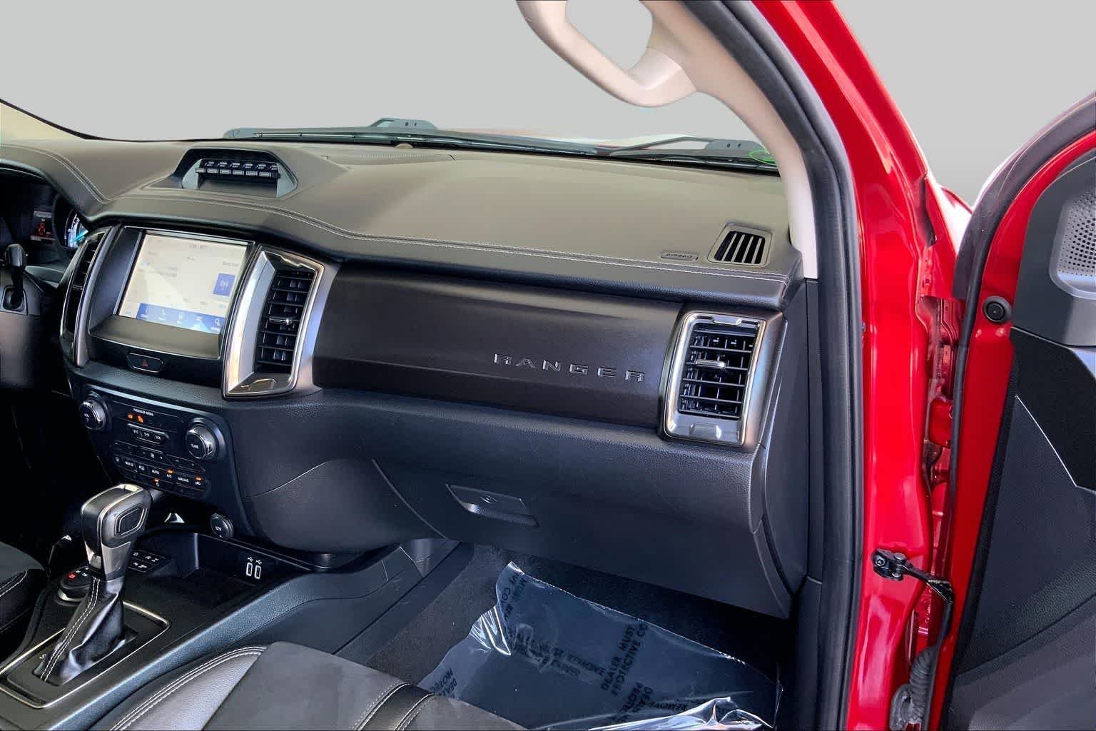 Used 2021 Rapid Red Metallic Tinted Clearcoat Ford LARIAT image 18