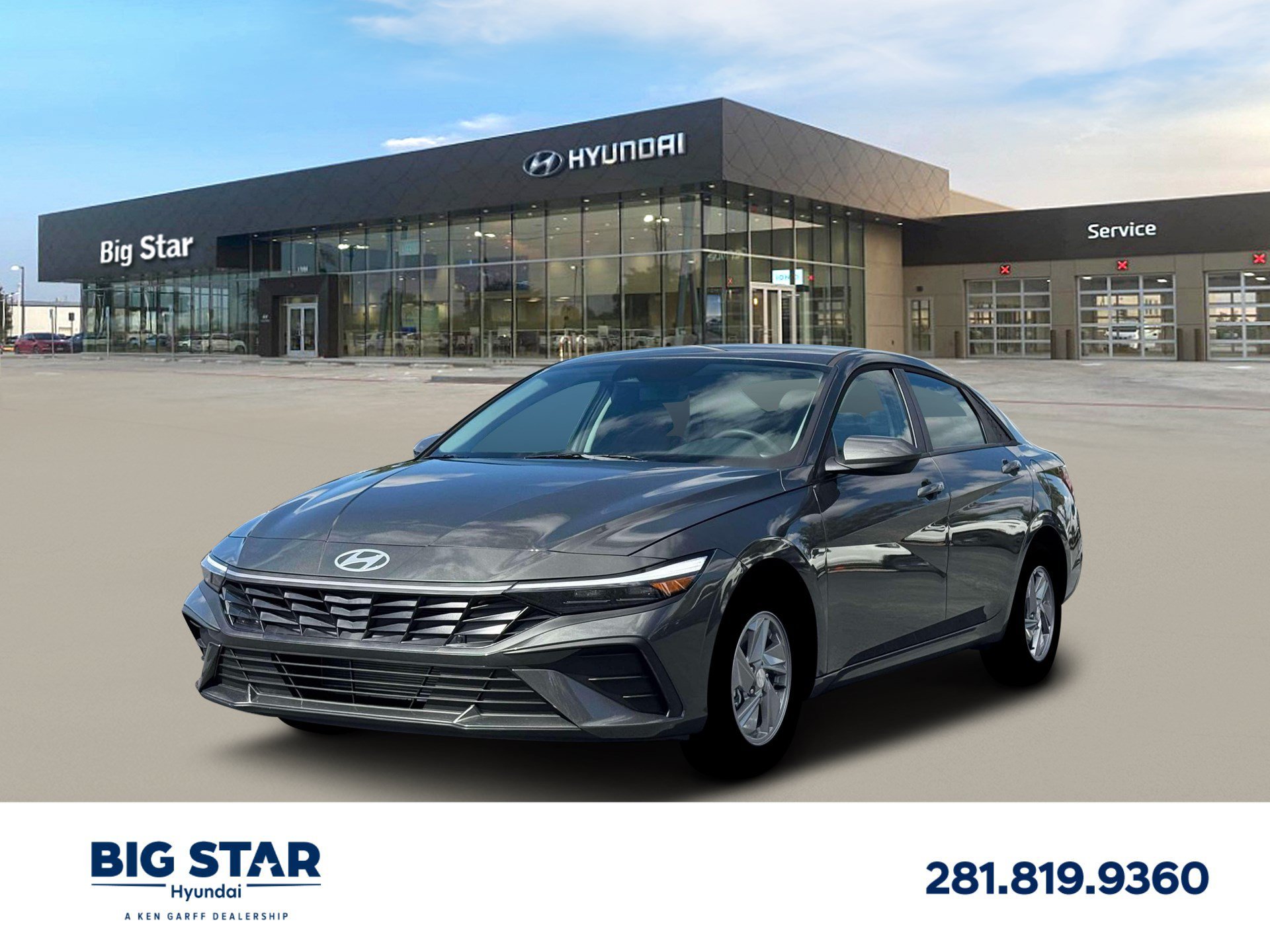 New 2026 Amazon Gray Hyundai SE image 1
