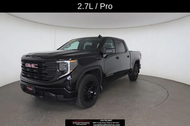 Used 2024 Black GMC Pro image 2