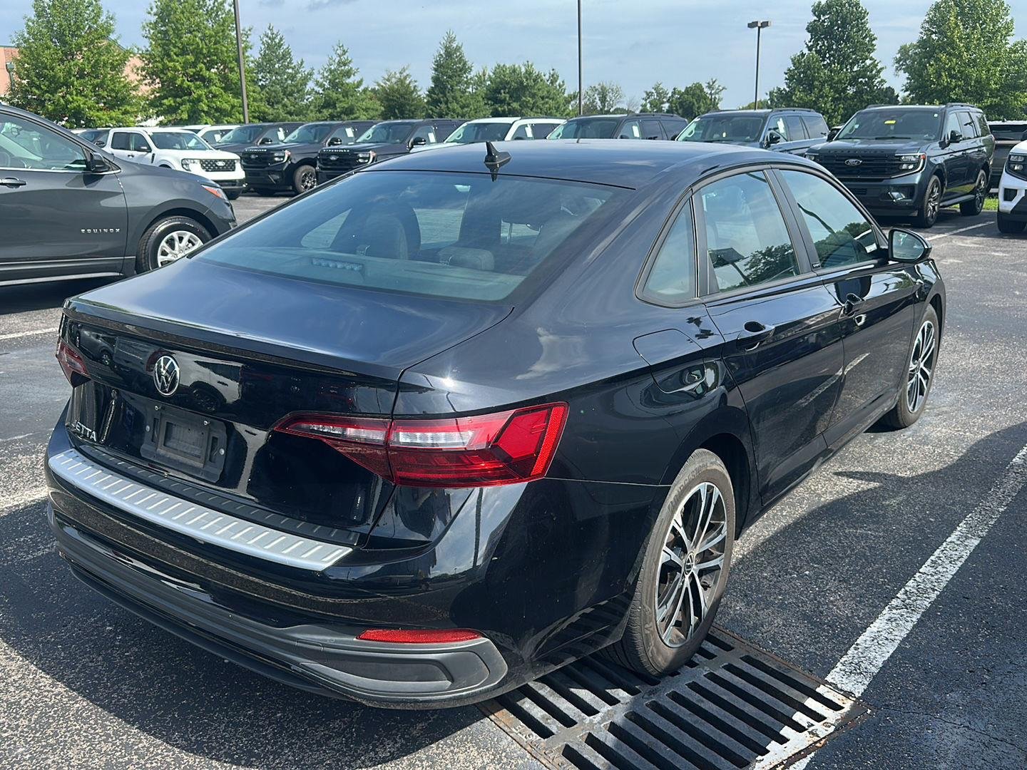 Used 2023 Deep Black Pearl Effect Volkswagen Sport image 3
