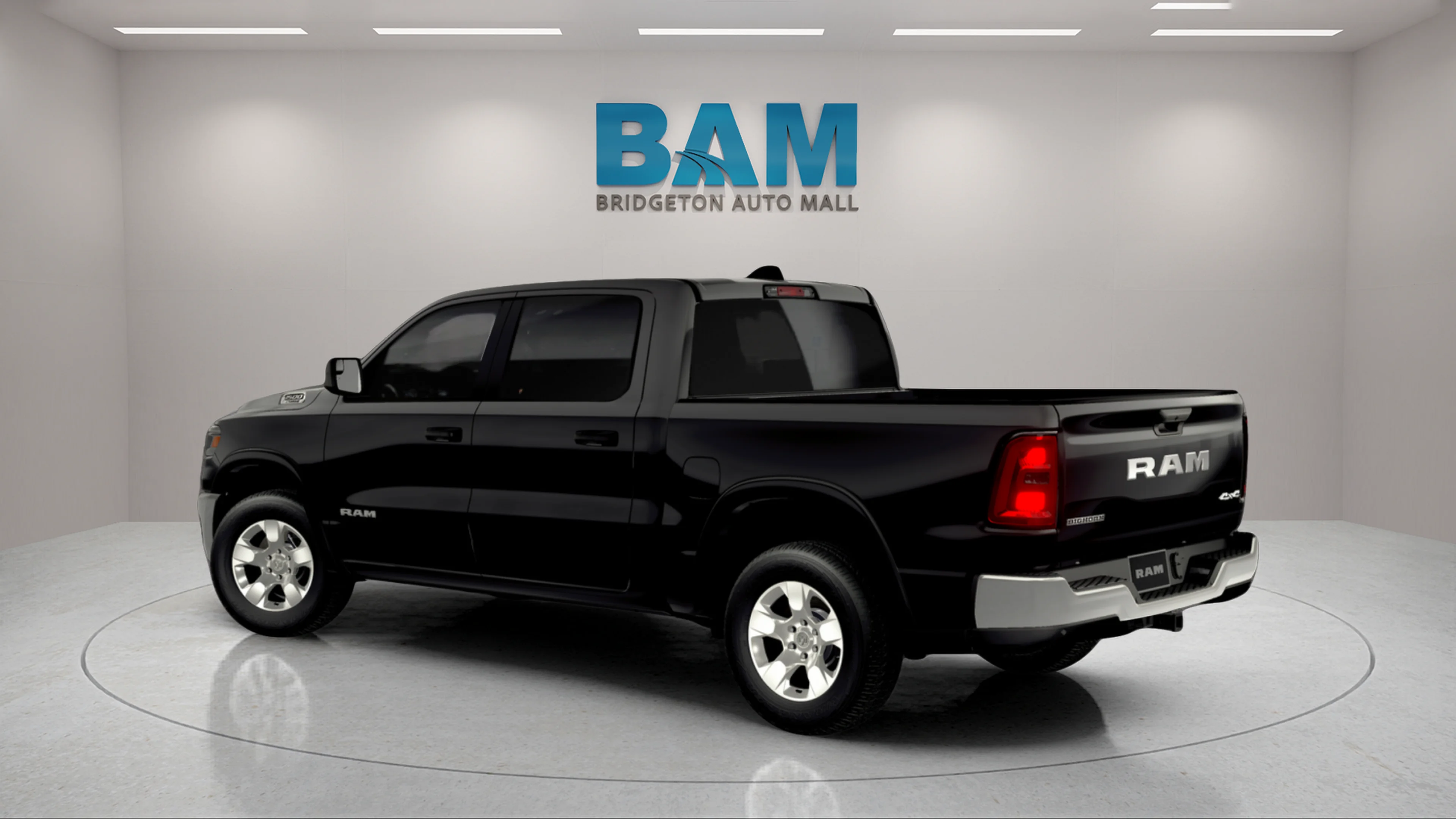 New 2026 Diamond Black Crystal Pearlcoat Ram Big Horn image 11