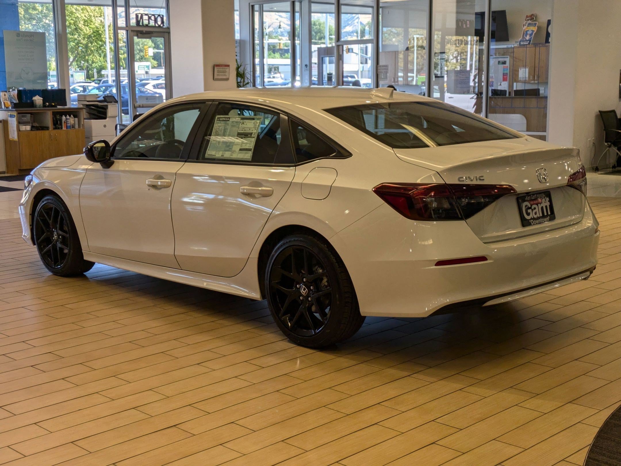 New 2026 Platinum White Pearl Honda Sport image 5