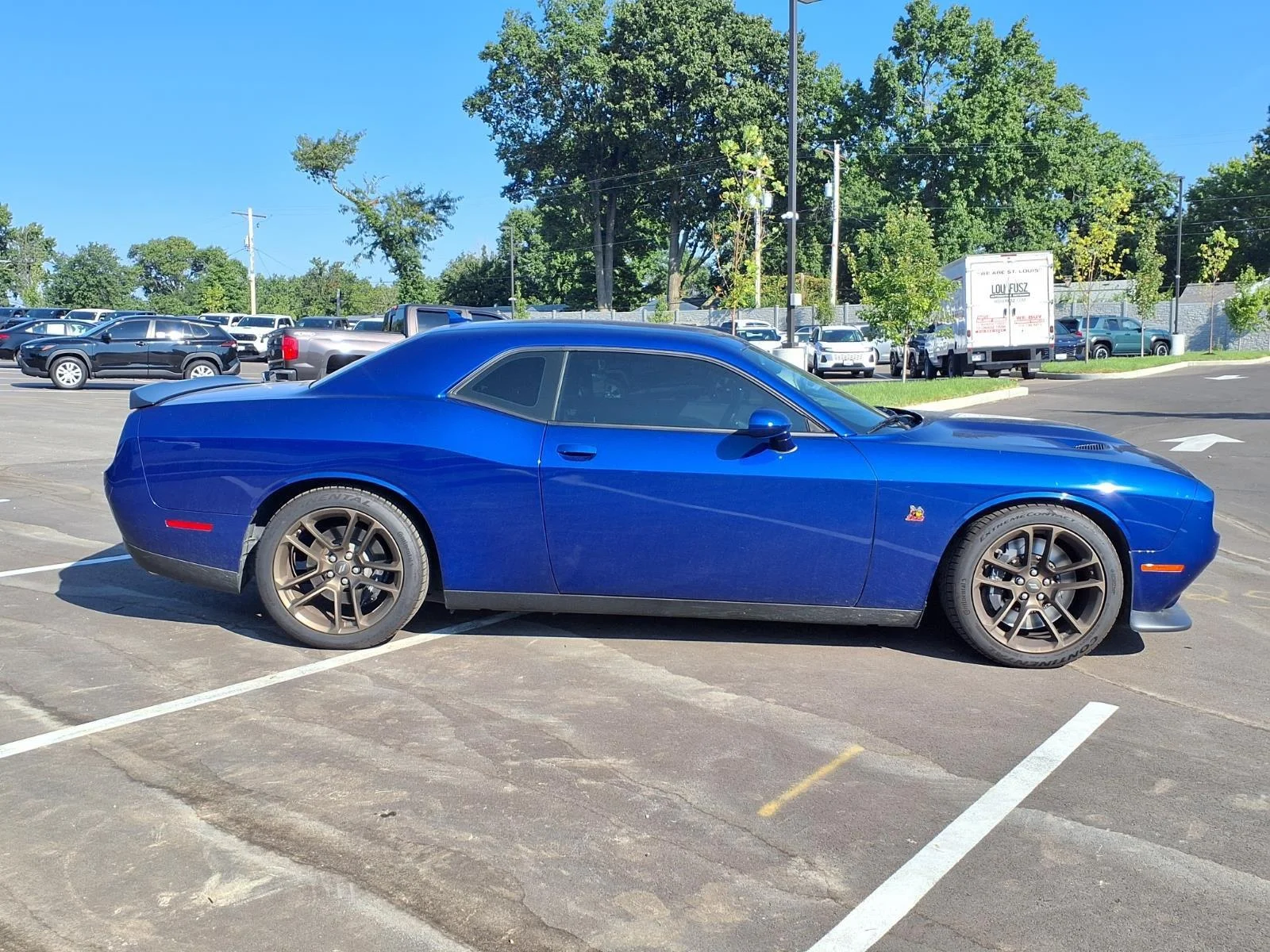 Used 2021 Indigo Blue Dodge R/T Scat Pack image 2