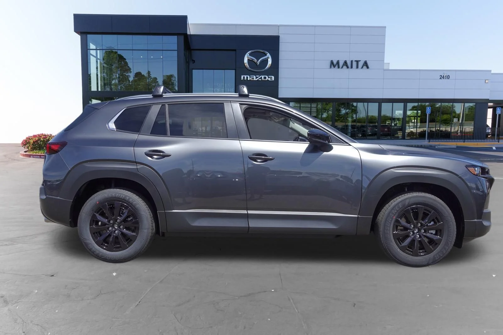 New 2026 Machine Gray Metallic Mazda Preferred image 2