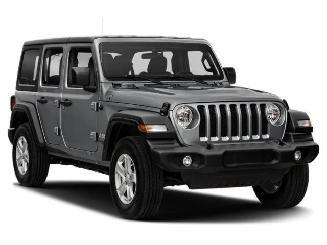 Used 2018 Ocean Blue Metallic Clearcoat Jeep Unlimited Sport image 9