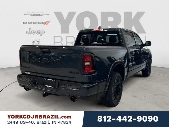 New 2026 Forged Blue Metallic Exterior Paint RAM Big Horn/Lone Star image 5