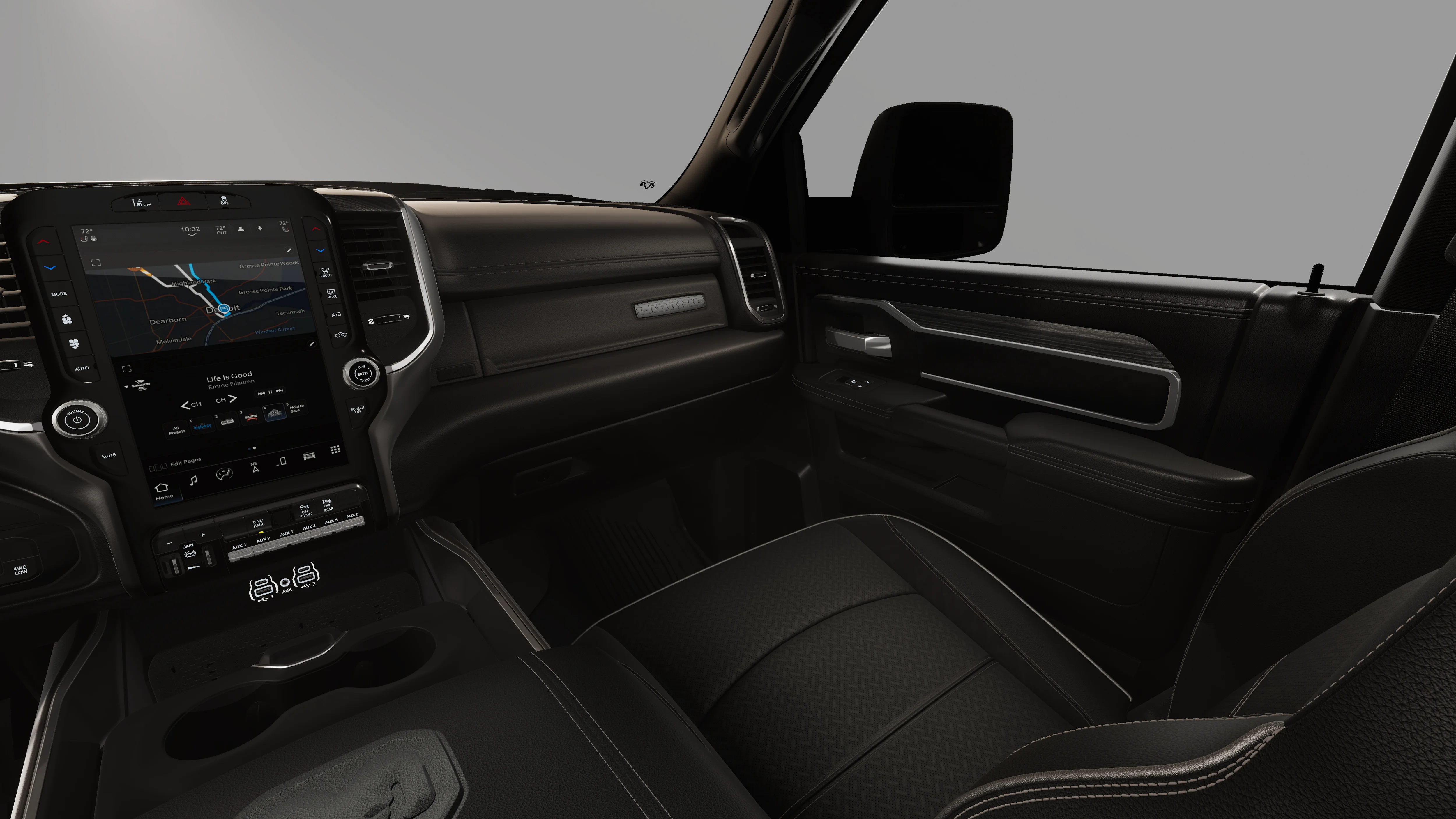 New 2026 Forged Blue Metallic Exterior Paint RAM LARAMIE image 19