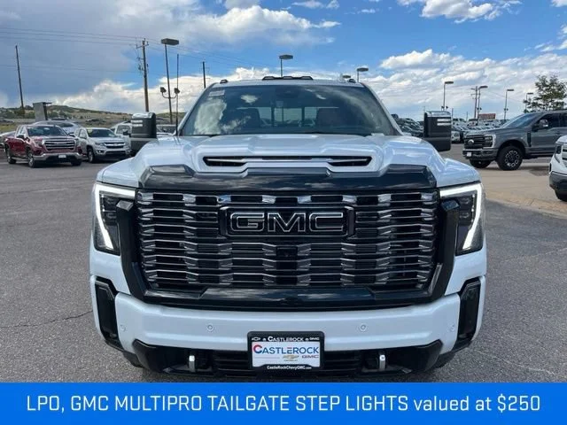 New 2026 Glacier White Tricoat GMC Denali Ultimate DRW image 10