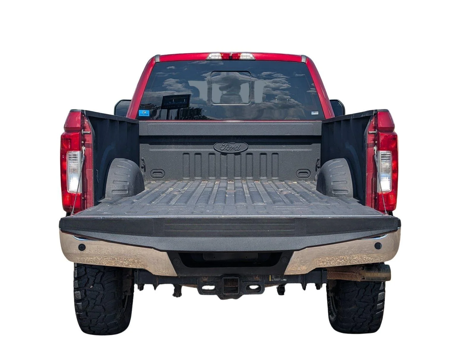Used 2019 Ruby Red Metallic Tinted Clearcoat/Stone Gray Ford Lariat image 6