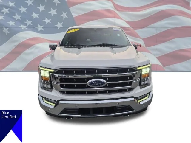 Used 2021 White Ford Lariat image 8