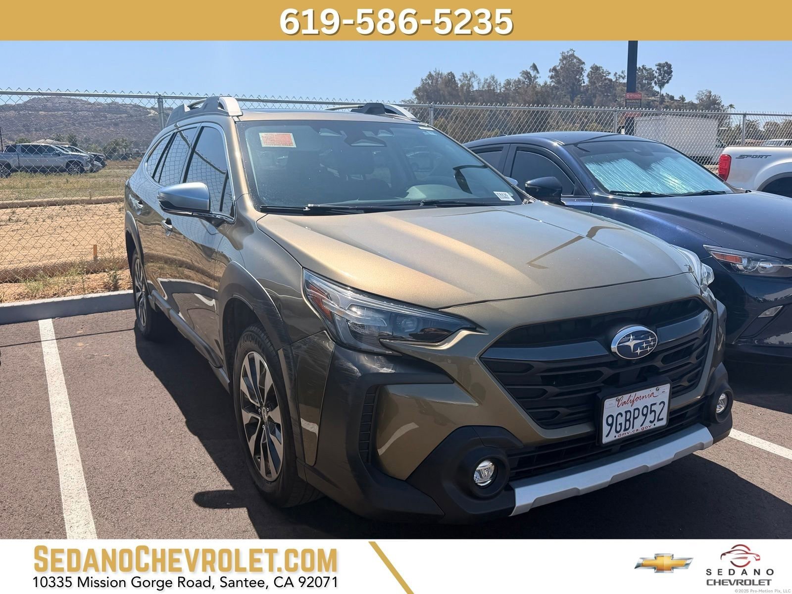 Used 2023 Green Subaru Touring XT image 1