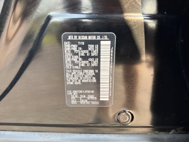 Used 2020 Black Nissan Platinum image 30