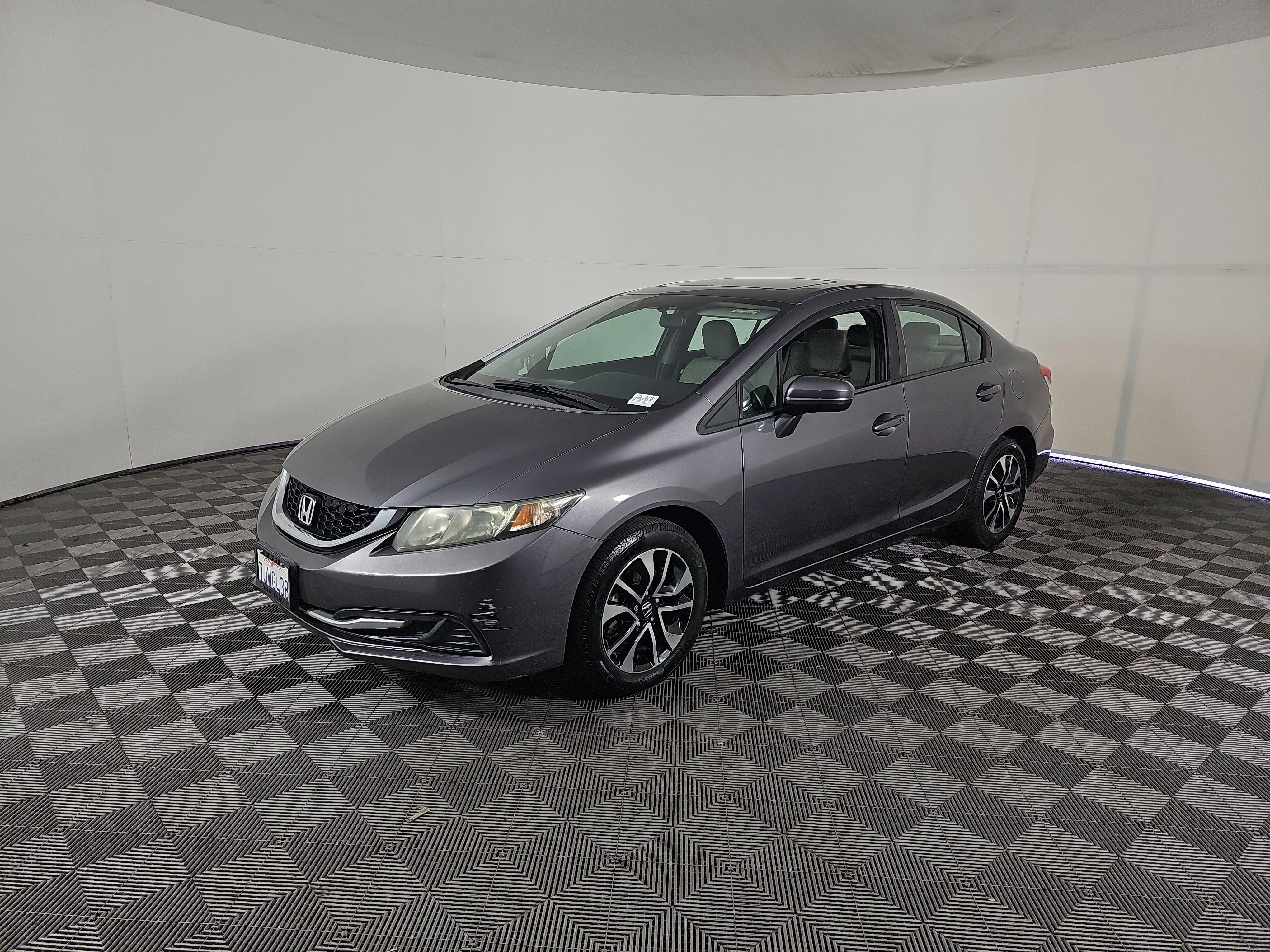 Used 2015 Modern Steel Metallic Honda EX image 7