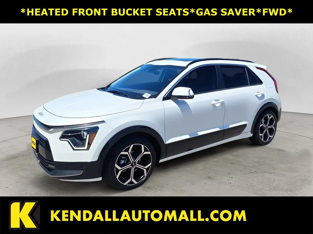 Used 2023 White Kia EX Touring image 1
