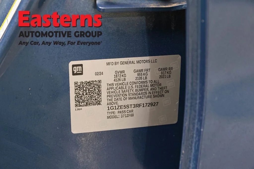 Used 2024 Blue Chevrolet LT image 36
