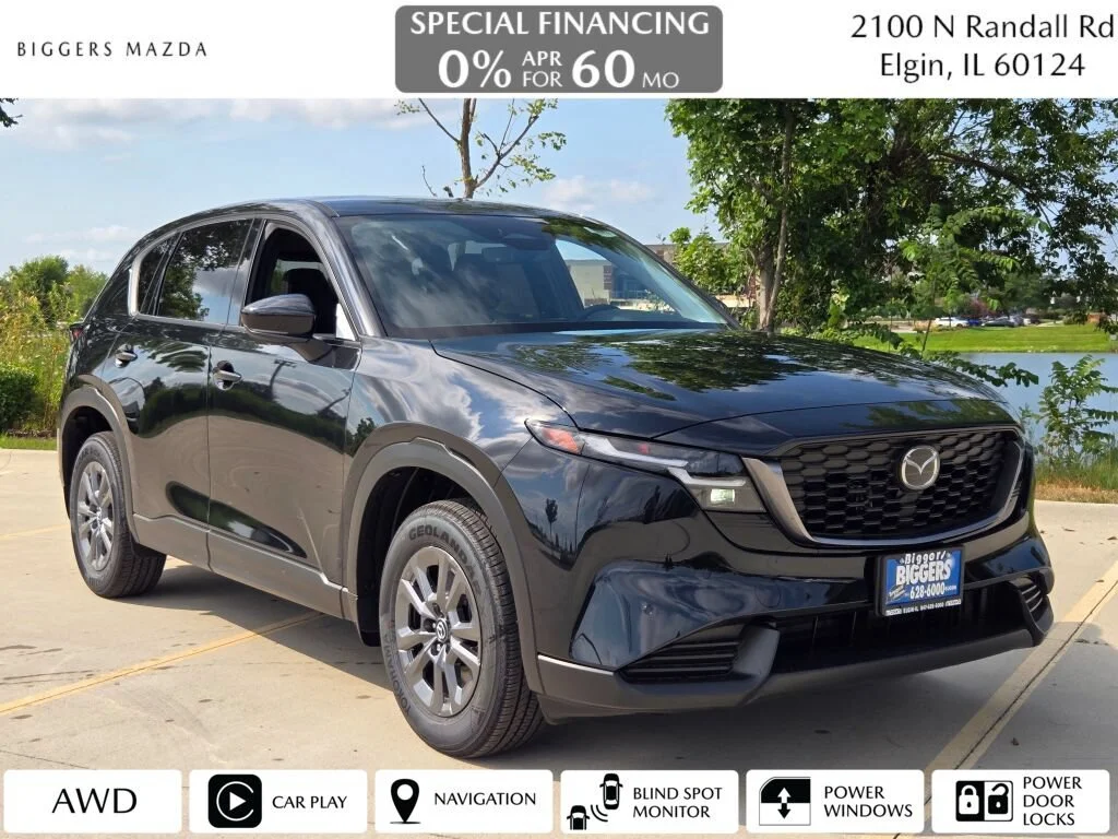 New 2026 Jet Black Mica Mazda 2.5 S Select AWD image 1