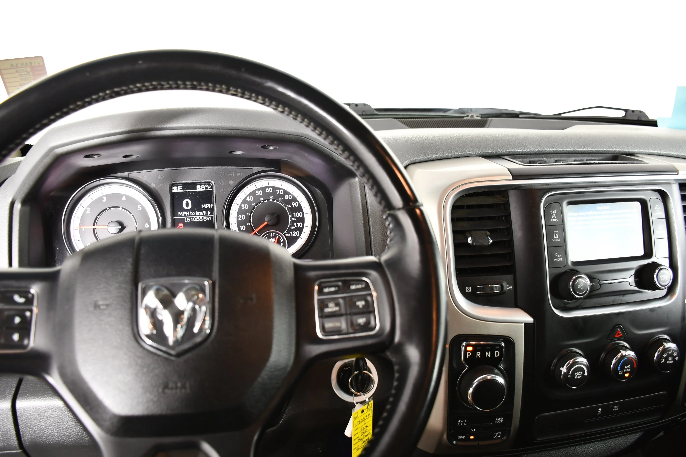 Used 2016 Granite Crystal Metallic Clearcoat Ram Big Horn image 18