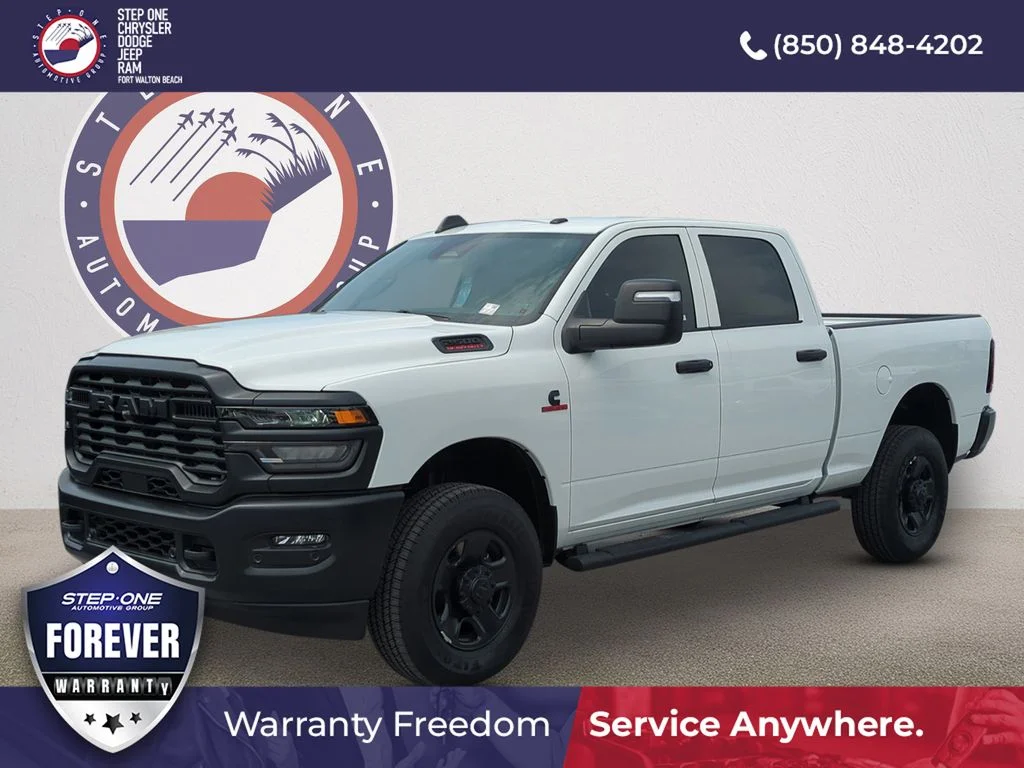 New 2026 Bright White Clearcoat RAM Tradesman image 1