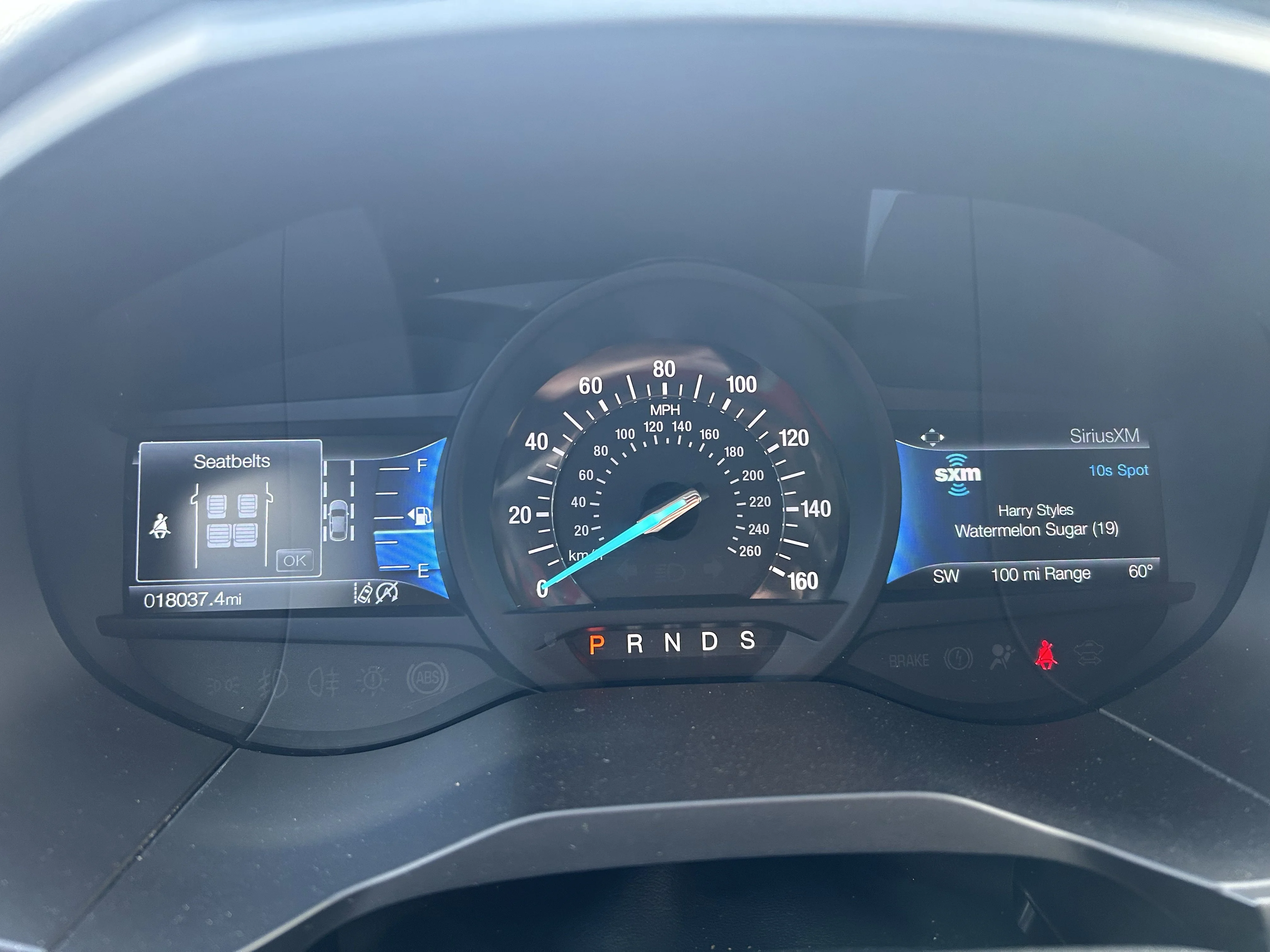 Used 2024 Blue Ford Titanium image 11