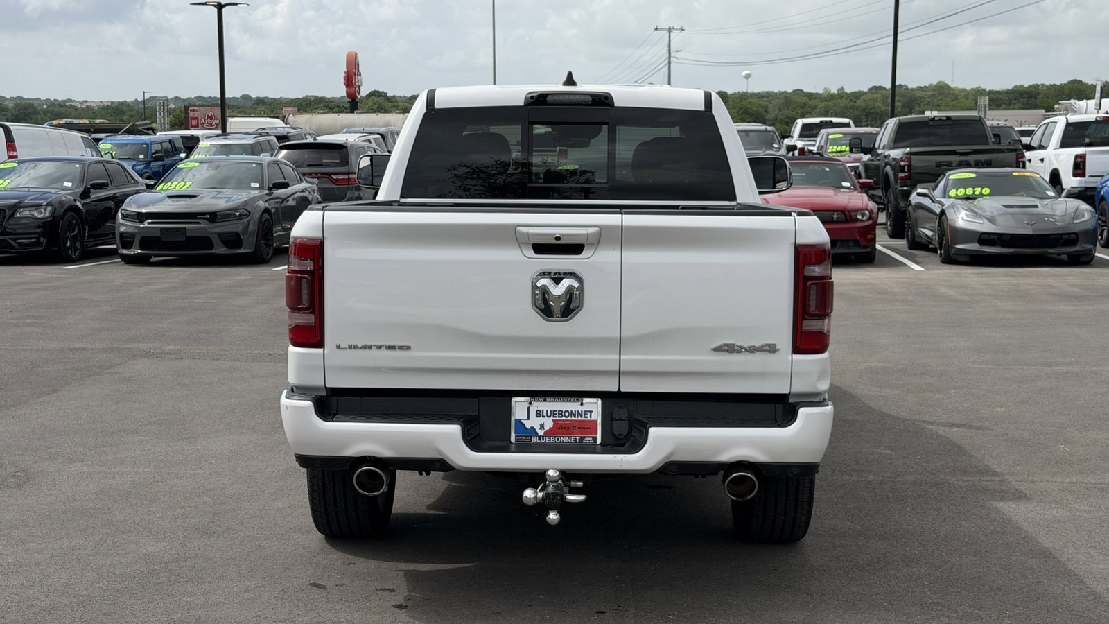 Certified Used 2024 Ivory White Tri-Coat Pearlcoat Ram Limited image 6