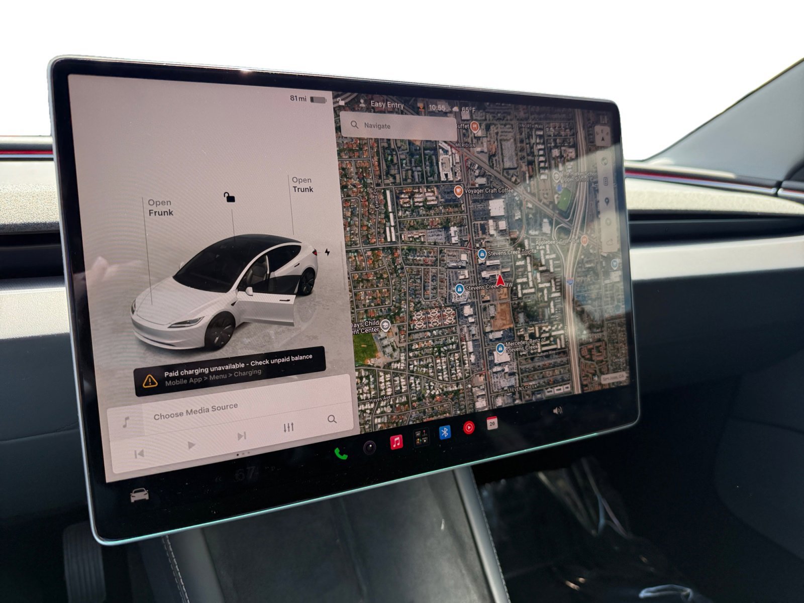 Used 2024 Pearl White Multi-Coat Tesla Base image 12
