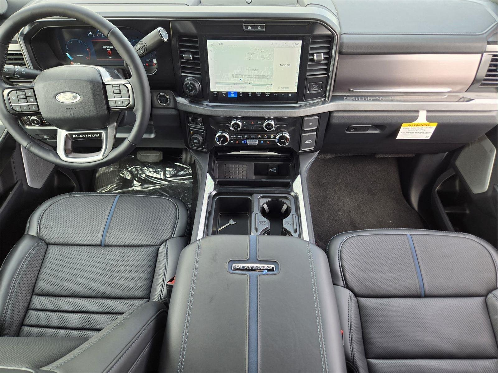 New 2026 Star White Metallic Tri-Coat Ford F-250® Platinum® image 17
