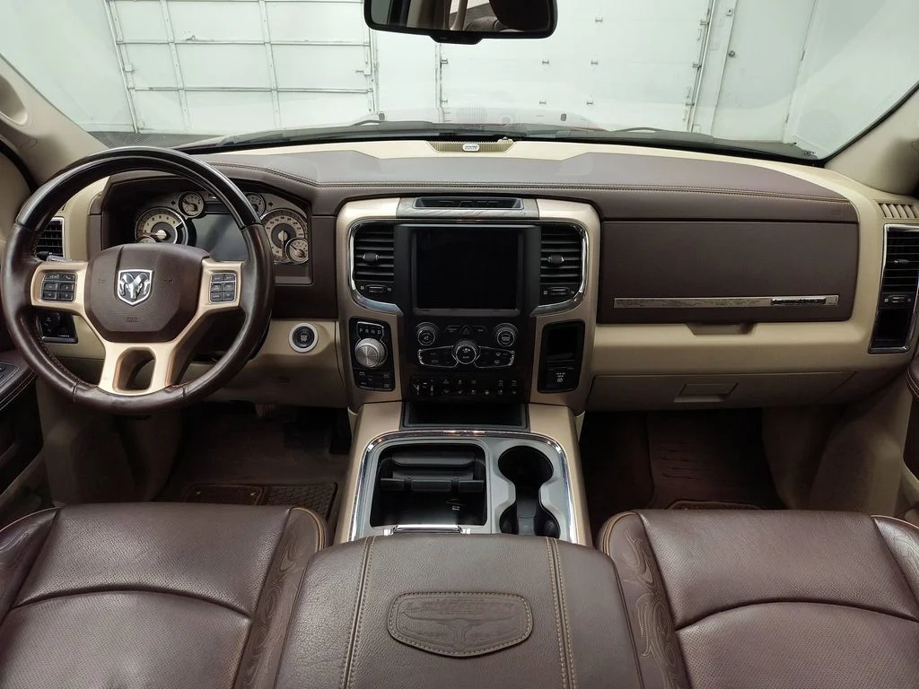 Used 2018 Delmonico Red Pearlcoat Ram Longhorn image 12