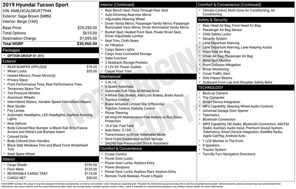 Used 2019 Green Hyundai Sport image 6